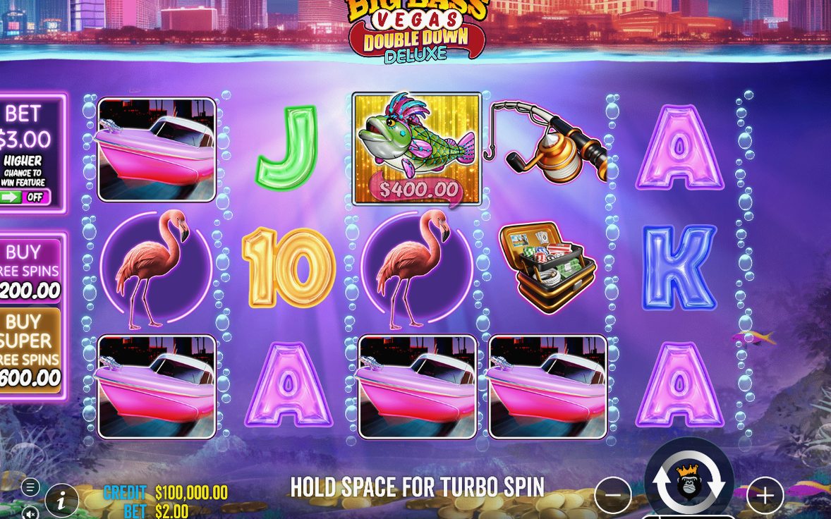 Big Bass Vegas Double Down Deluxe